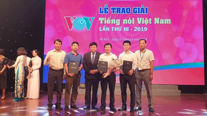 Trung tâm Kỹ thuật Phát thanh Truyền hình vinh dự đạt giải A lễ trao Giải thưởng Tiếng nói Việt Nam năm 2019